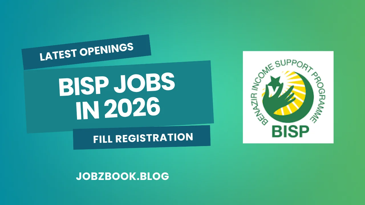 Benazir Income Support Programme BISP Jobs in 2026
